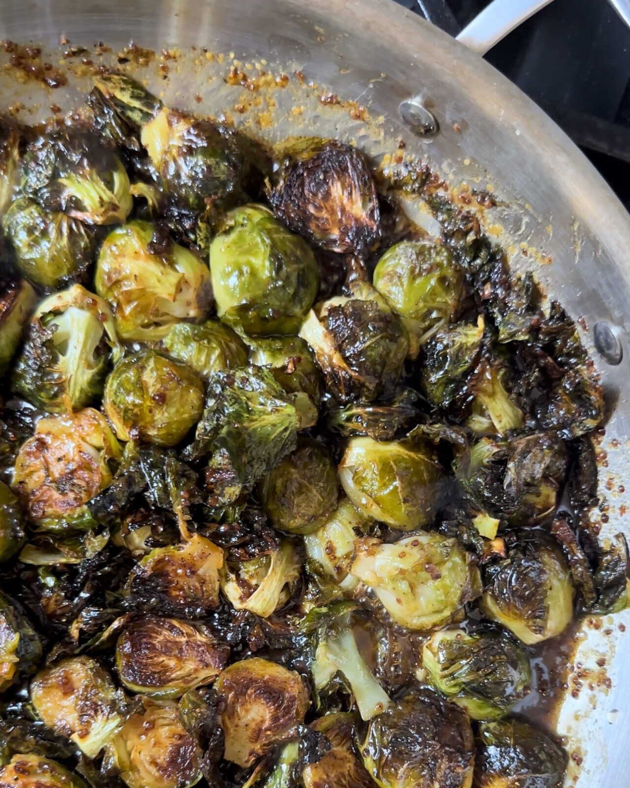 Maple Syrup Form Maple Glazed Brussels Sprouts - Cooking with Rocco